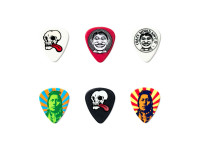 Dunlop John Van Hamersveld Conjunto de 6 palhetas Dunlop John Van Hamersveld Conjunto de 6 palhetas